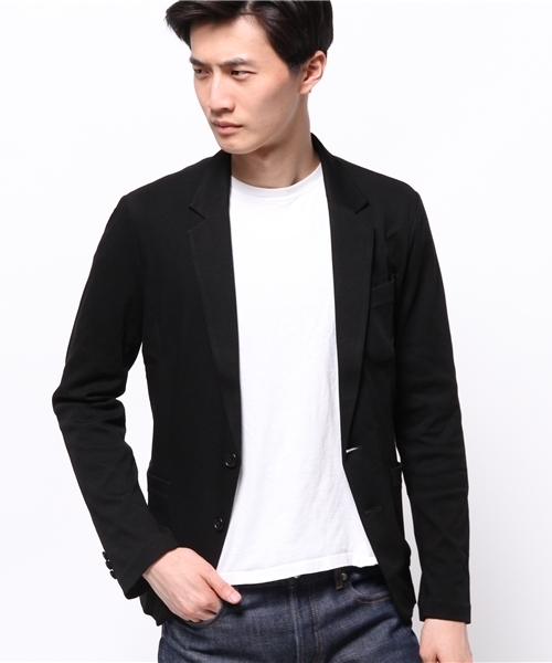 SHIPS JET BLUE（シップスジェットブルー）の「★★SHIPS JET BLUE(シップス ジェットブルー): アイスコットンジャケット15SS（テーラードジャケット・メンズ・ブラック/ネイビー・MEDIUM/SMALL/LARGE）」の16枚目の写真