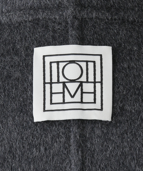Deuxieme Classe(ドゥーズィエムクラス)の「【TOTEME/トーテム】SIGNATURE コート(その他アウター・レディース・チャコールグレー・FREE)」の4枚目の写真