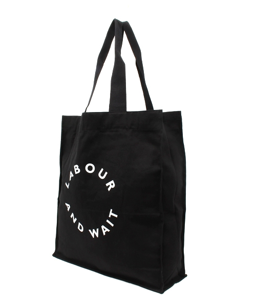 Labour And Wait C009 L W Tote Bag Blk トートバッグ Labour And Wait レイバーアンドウェイト のファッション通販 Zozotown