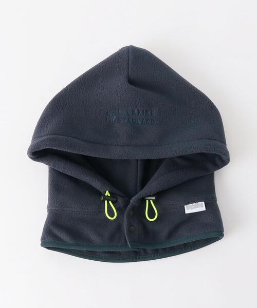 highking(ハイキング)の「<HIGHKING> フードウォーマー(ニットキャップ/ビーニー・キッズ・グレー/ネイビー・FREE)」の2枚目の写真