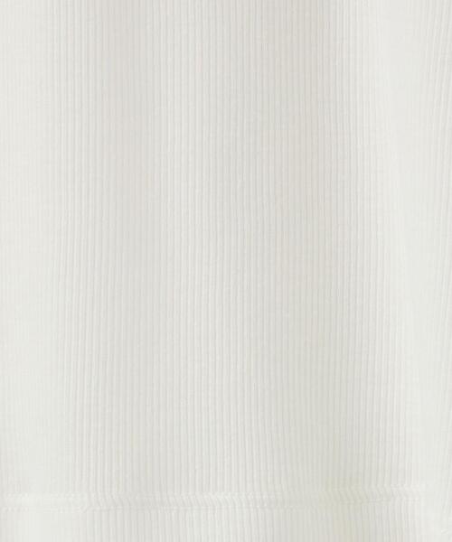 CITEN（シテン）の「＜CITEN＞シアーリブ ロングスリーブ Tシャツ（Tシャツ/カットソー・レディース・ダークグレー/ライラック/オフホワイト・FREE）」の11枚目の写真