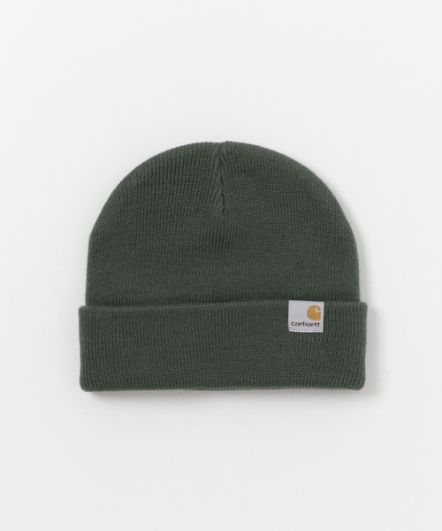 Carhartt(カーハート)の「CARHARTT STRATUS HAT LOW(ニットキャップ/ビーニー・メンズ・ブラック/ダークグレー/ベージュ/グリーン/ダークブラウン・ONE)」の9枚目の写真