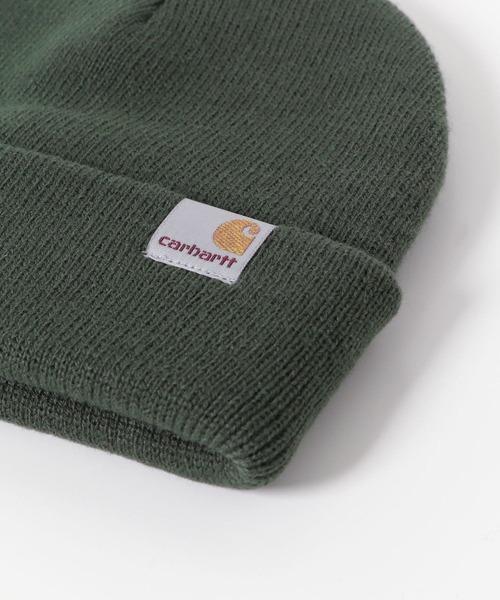Carhartt(カーハート)の「CARHARTT STRATUS HAT LOW(ニットキャップ/ビーニー・メンズ・ブラック/ダークグレー/ベージュ/グリーン/ダークブラウン・ONE)」の16枚目の写真