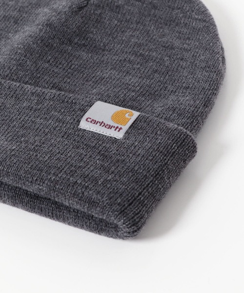 Carhartt(カーハート)の「CARHARTT STRATUS HAT LOW(ニットキャップ/ビーニー・メンズ・ブラック/ダークグレー/ベージュ/グリーン/ダークブラウン・ONE)」の17枚目の写真
