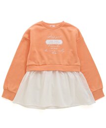 レイヤード風トレーナー
