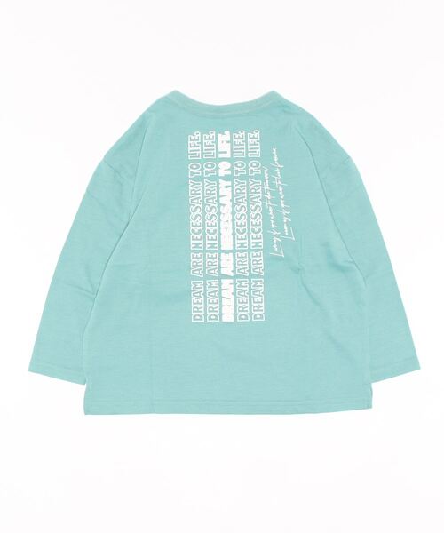FARM(ファーム)の「エンボスポケットロンT(Tシャツ/カットソー・キッズ・グレー/ブルー/ホワイト・140cm/160cm/150cm/130cm/120cm)」の6枚目の写真