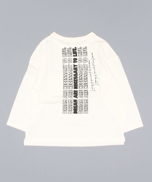 FARM(ファーム)の「エンボスポケットロンT(Tシャツ/カットソー・キッズ・グレー/ブルー/ホワイト・140cm/160cm/150cm/130cm/120cm)」の5枚目の写真