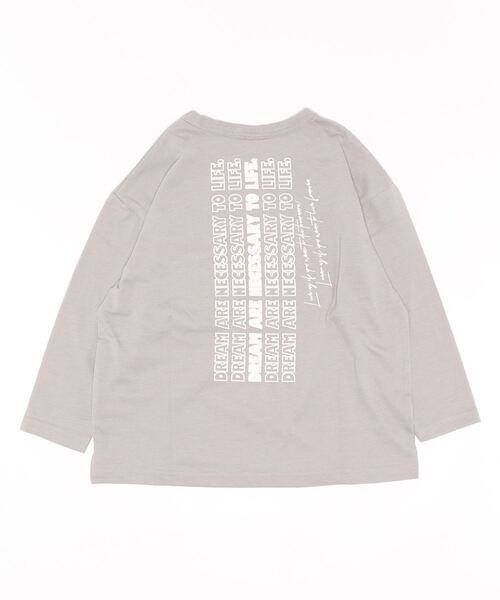 FARM(ファーム)の「エンボスポケットロンT(Tシャツ/カットソー・キッズ・グレー/ブルー/ホワイト・140cm/160cm/150cm/130cm/120cm)」の4枚目の写真