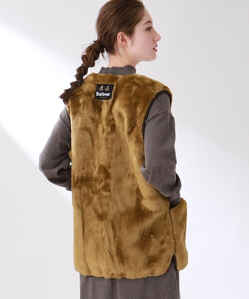 THE SHOP TK (ザ ショップ ティーケー )の「◆【BARBOUR(バブアー)】ライナーベスト(ベスト・レディース・ブラウン系/ブラック・13/12)」の21枚目の写真