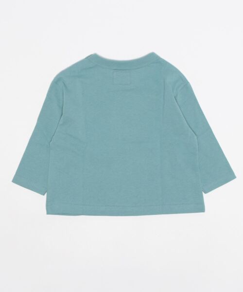 Life Support Products（ライフサポートプロダクツ）の「ナガソデプリントロンＴ(80～150cm)（Tシャツ/カットソー・キッズ・ホワイト/ライトブルー/ブラウン/グレー/レッド/オフホワイト/ピンク/イエロー/ブルー/チャコール・80/90/95/100/110/120/130/140/150）」の15枚目の写真