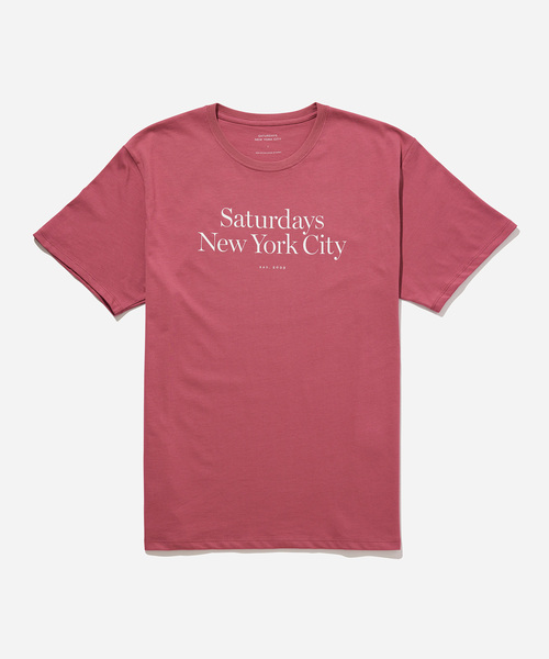 Saturdays NYC（サタデーズ ニューヨークシティ ）の「Miller Standard SS Tee（Tシャツ/カットソー・メンズ・グリーン/クリーム/ワイン・M/L/XL/X-SMALL/S）」の3枚目の写真