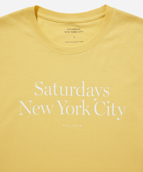 Saturdays NYC（サタデーズ ニューヨークシティ ）の「Miller Standard SS Tee（Tシャツ/カットソー・メンズ・グリーン/クリーム/ワイン・M/L/XL/X-SMALL/S）」の16枚目の写真