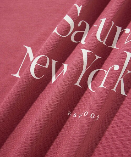 Saturdays NYC（サタデーズ ニューヨークシティ ）の「Miller Standard SS Tee（Tシャツ/カットソー・メンズ・グリーン/クリーム/ワイン・M/L/XL/X-SMALL/S）」の10枚目の写真