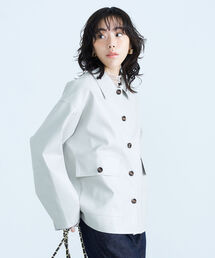 fredy emue | フェイクレザーブルゾン(ブルゾン)