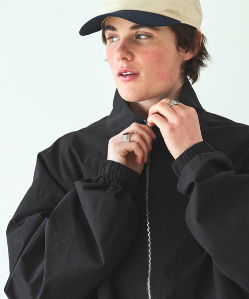 EMMA CLOTHES(エマクローズ)の「ハーフジップルーズスタンドタイプライタープルオーバー EMMA CLOTHES 2023(その他トップス・メンズ・ベージュ/オリーブ/ブラック・M/L)」の14枚目の写真