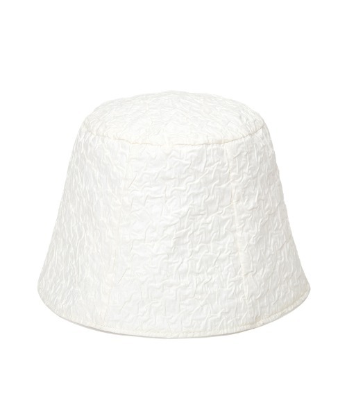 KIRSH(キルシー)の「KIRSH CHERRY REVERSIBLE WRINKLE BUCKET HAT/キルシーチェリーリバーシブルリンクルバケットハット(ハット・レディース・ホワイト/ブラック・ONE SIZE)」の5枚目の写真