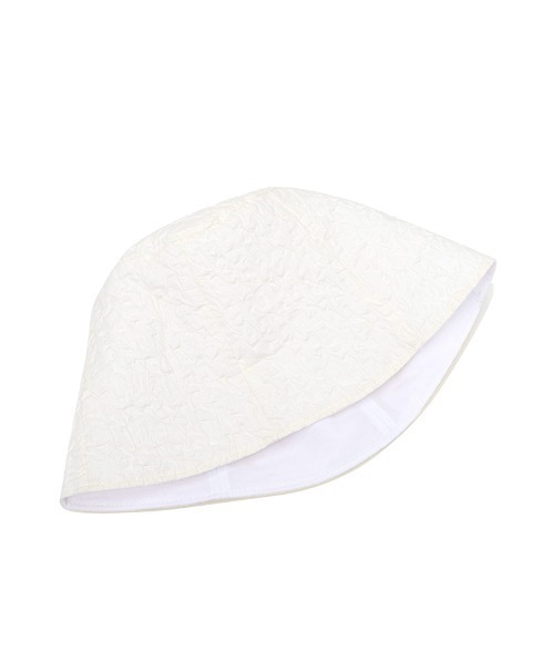 KIRSH(キルシー)の「KIRSH CHERRY REVERSIBLE WRINKLE BUCKET HAT/キルシーチェリーリバーシブルリンクルバケットハット(ハット・レディース・ホワイト/ブラック・ONE SIZE)」の6枚目の写真