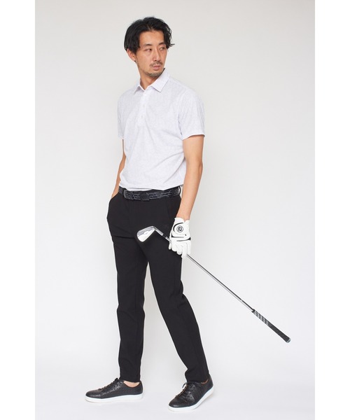 TORNADO MART(トルネードマート)の「HIGH ST. GOLF∴モノグラムロゴハイゲージ鹿の子ポロシャツ <AdE>(ポロシャツ・メンズ・ホワイト/ブラック・M/L/LL/S/XXL)」の18枚目の写真