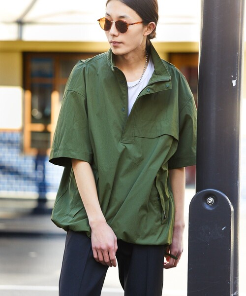 【セール】FREAK'S STORE/フリークスストア コーデュラプルオーバーデタッチャブルシャツ/2WAYシャツブルゾン/プルオーバー（ブルゾン）｜FREAK'S STORE（フリークスストア）