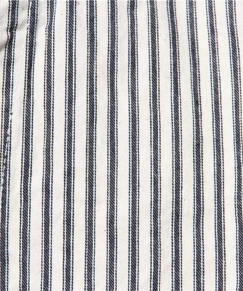 Denime（ドゥニーム）の「【JapanMade】BAND COLLAR COVERALL/バンドカラーカバーオール（デニムジャケット・メンズ・インディゴブルー/ネイビー/ホワイト・SMALL/MEDIUM/LARGE）」の10枚目の写真