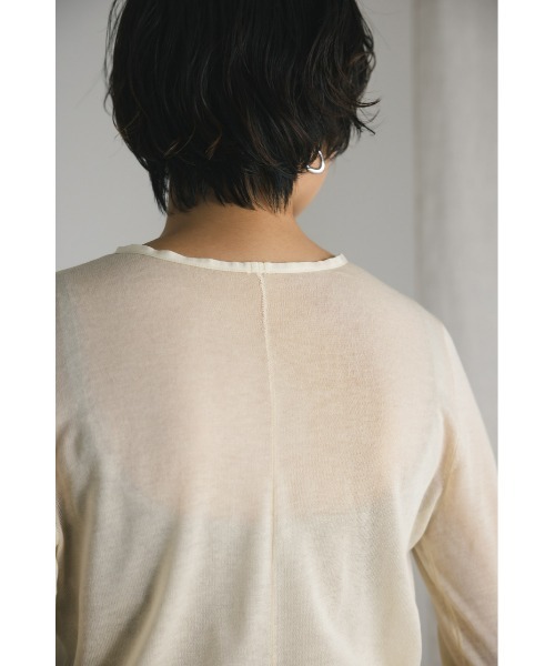 2WAYチョーカーシアーニット