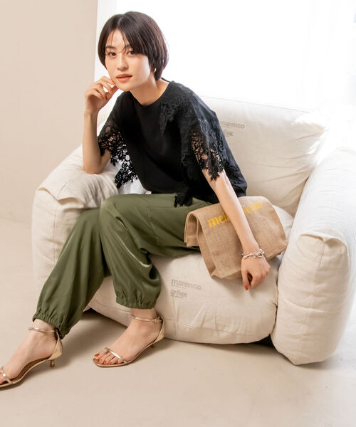 MAISON BENGAL(マイソンベンガル)の「【MAISON BENGAL/ メゾンベンガル】別注ジュートロゴミニトート(トートバッグ・レディース・パープル/ピンク/イエロー・FREE)」の7枚目の写真