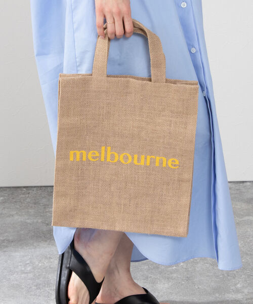 MAISON BENGAL(マイソンベンガル)の「【MAISON BENGAL/ メゾンベンガル】別注ジュートロゴミニトート(トートバッグ・レディース・パープル/ピンク/イエロー・FREE)」の14枚目の写真