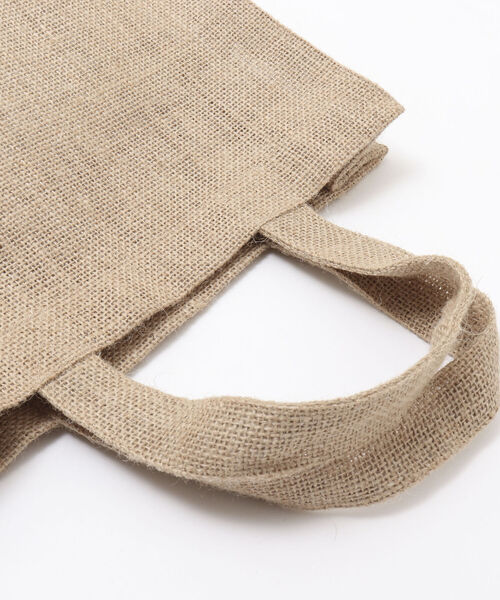 MAISON BENGAL(マイソンベンガル)の「【MAISON BENGAL/ メゾンベンガル】別注ジュートロゴミニトート(トートバッグ・レディース・パープル/ピンク/イエロー・FREE)」の21枚目の写真