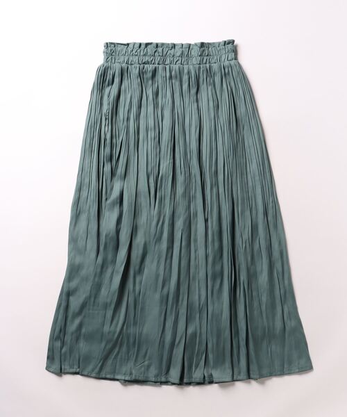 Grand PARK（グランドパーク）の「ヴィンテージサテンスカート（スカート・レディース・ブルー/カーキ/ワイン/キャメル/カーキ系/ネイビー・FREE）」の3枚目の写真