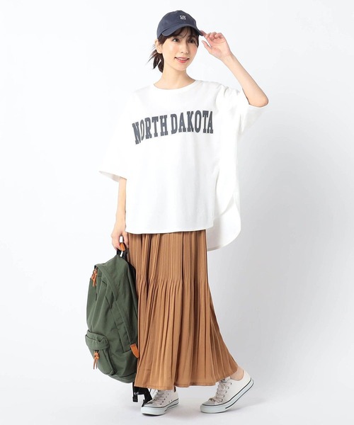 Grand PARK（グランドパーク）の「ヴィンテージサテンスカート（スカート・レディース・ブルー/カーキ/ワイン/キャメル/カーキ系/ネイビー・FREE）」の8枚目の写真