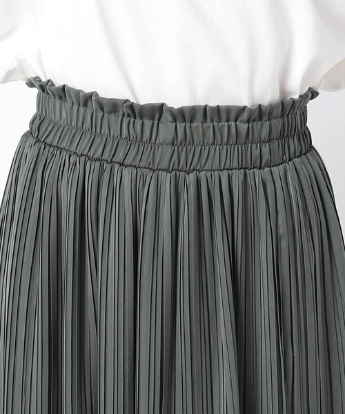 Grand PARK（グランドパーク）の「ヴィンテージサテンスカート（スカート・レディース・ブルー/カーキ/ワイン/キャメル/カーキ系/ネイビー・FREE）」の13枚目の写真