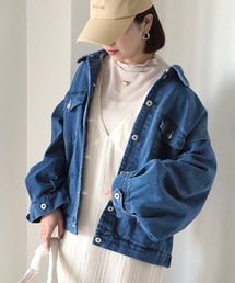 Riberry | オーバーサイズデニムジャケット(デニムジャケット)