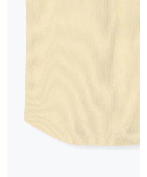 Te chichi（テチチ）の「前後2WAYリブタンクトップ（Tシャツ/カットソー・レディース・ブラック/イエロー/ベージュ/ホワイト・ﾌﾘ-）」の15枚目の写真