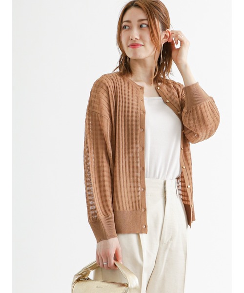 Te chichi（テチチ）の「前後2WAYリブタンクトップ（Tシャツ/カットソー・レディース・ブラック/イエロー/ベージュ/ホワイト・ﾌﾘ-）」の8枚目の写真