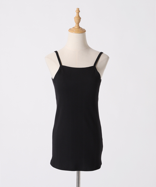 CITYSHOP（シティーショップ）の「AMERICAN SLEEVE CAMI：キャミソール（キャミソール・レディース・レッド/ベージュ/ブラック・FREE）」の8枚目の写真