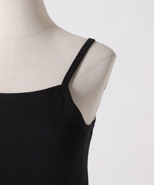 CITYSHOP（シティーショップ）の「AMERICAN SLEEVE CAMI：キャミソール（キャミソール・レディース・レッド/ベージュ/ブラック・FREE）」の13枚目の写真