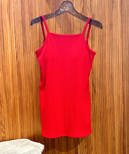 CITYSHOP（シティーショップ）の「AMERICAN SLEEVE CAMI：キャミソール（キャミソール・レディース・レッド/ベージュ/ブラック・FREE）」の19枚目の写真