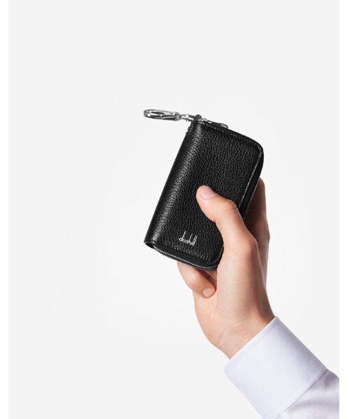 dunhill（ダンヒル）の「デューク ファインレザー キーケース＆コインパース / DUKE FINE LEATHER KEY CASE & COIN PURSE（キーケース/キーアクセサリー・メンズ・ブラック・ONE SIZE）」の3枚目の写真