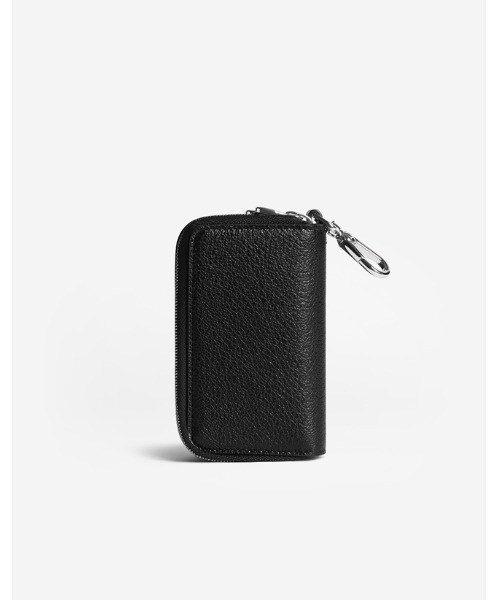 dunhill（ダンヒル）の「デューク ファインレザー キーケース＆コインパース / DUKE FINE LEATHER KEY CASE & COIN PURSE（キーケース/キーアクセサリー・メンズ・ブラック・ONE SIZE）」の4枚目の写真