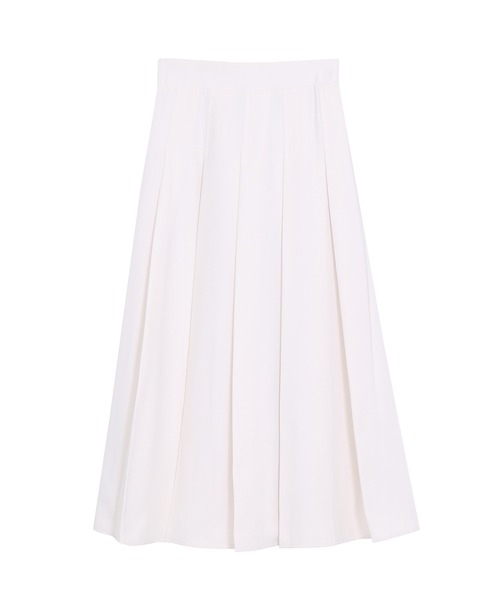 Figments（フィグメンツ）の「プリーツミドルスカート（スカート・レディース・ブラック/オフホワイト・FREE）」の14枚目の写真