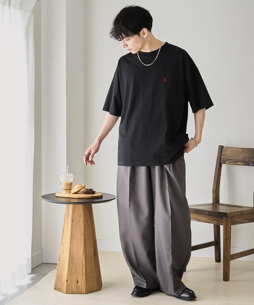 U.S. POLO ASSN.（ユーエスポロアッスン）の「∴WEGO/【26春夏/待望の再入荷！】U.S. POLO ASSN.別注ヘビーウエイトBIGTシャツ（Tシャツ/カットソー・メンズ・ブラック/ネイビー/ホワイト/グレー系その他/その他2/その他1/ホワイト系その他5/グレー・LARGE/MEDIUM/X-LARGE）」の20枚目の写真