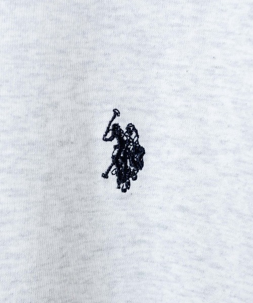 U.S. POLO ASSN.（ユーエスポロアッスン）の「∴WEGO/【26春夏/待望の再入荷！】U.S. POLO ASSN.別注ヘビーウエイトBIGTシャツ（Tシャツ/カットソー・メンズ・ブラック/ネイビー/ホワイト/グレー系その他/その他2/その他1/ホワイト系その他5/グレー・LARGE/MEDIUM/X-LARGE）」の10枚目の写真
