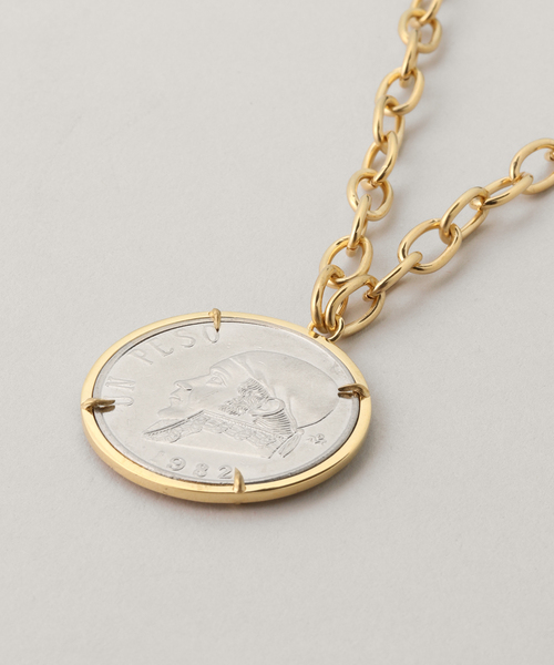 ガブリエルアルティガス　ペソ　ネックレス Gabriela Artigas/ガブリエル アルティガス】 PESO MEDALLION