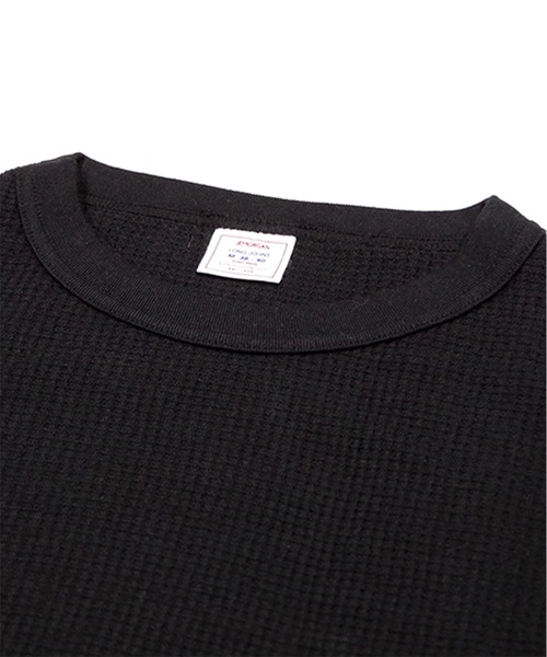 JEMORGAN(ジェーイーモーガン)の「【JEMORGAN / ジェーイーモーガン】サーマルクルーネック半袖Tシャツ(Tシャツ/カットソー・メンズ・ホワイト/ブラック/ナチュラル/杢グレー/カーキ/ネイビー・L/XL/M/S)」の15枚目の写真