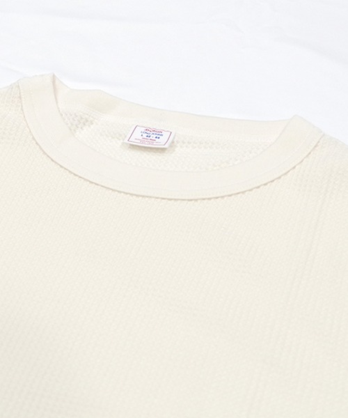 JEMORGAN(ジェーイーモーガン)の「【JEMORGAN / ジェーイーモーガン】サーマルクルーネック半袖Tシャツ(Tシャツ/カットソー・メンズ・ホワイト/ブラック/ナチュラル/杢グレー/カーキ/ネイビー・L/XL/M/S)」の21枚目の写真