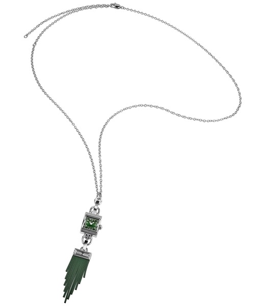 HAMILTON（ハミルトン）の「HAMILTON [ハミルトン] 腕時計 Lady Hamilton （レディハミルトン） Necklace クオーツ 19MM マザーオブパール/グリーン/ブルー×ローズゴールド/シルバー/イエローゴールド（アナログ腕時計・レディース・ホワイト/グリーン/ブルー・FREE）」の12枚目の写真