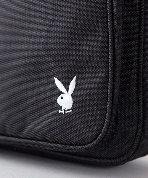 PLAYBOY（プレイボーイ）の「【PLAY BOY/プレイボーイ】斜めがけスクールバッグ　ショルダーバッグ（ショルダーバッグ・レディース・ネイビー/ブラック・FREE）」の6枚目の写真