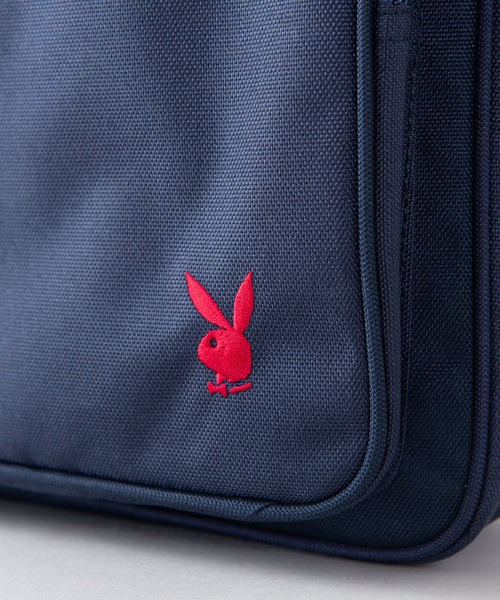 PLAYBOY（プレイボーイ）の「【PLAY BOY/プレイボーイ】斜めがけスクールバッグ　ショルダーバッグ（ショルダーバッグ・レディース・ネイビー/ブラック・FREE）」の7枚目の写真