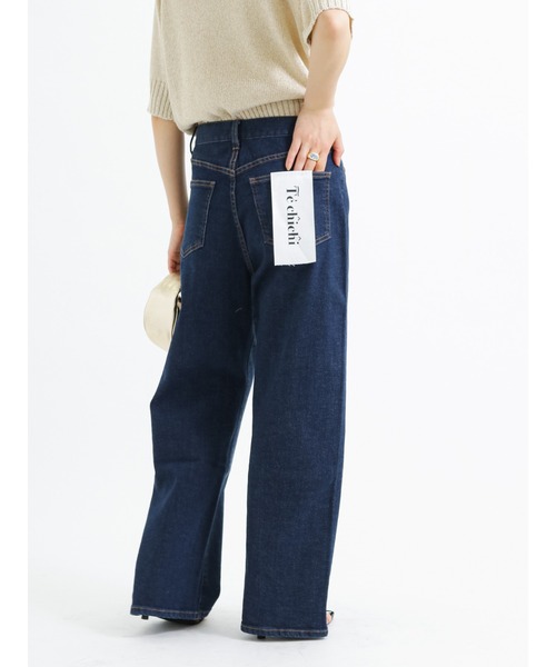Te chichi(テチチ)の「ワイドデニムパンツ(デニムパンツ・レディース・ブルー/サックスブルー・M/S)」の17枚目の写真