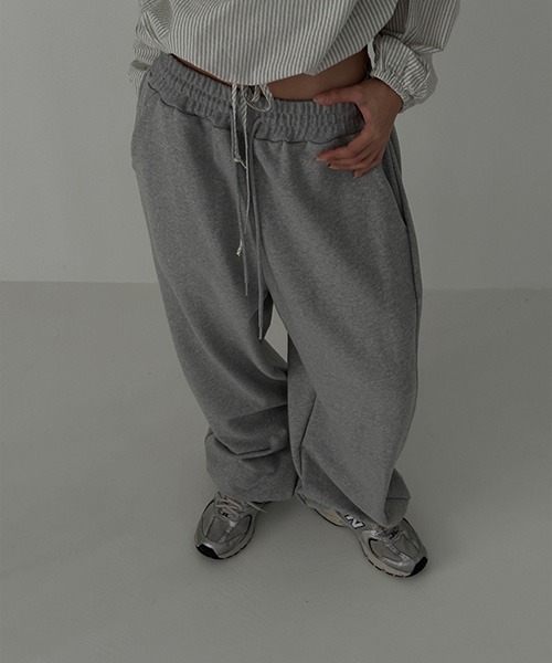 ASCLO(エジュクロ)の「ASCLO Pleddy Mentis Side A Jogger Pants(スウェットパンツ・メンズ・ホワイト系その他/ブラック/グレー・FREE)」の7枚目の写真